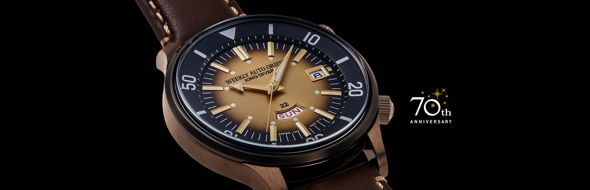 70 ANOS Weekly Auto Orient King Diver