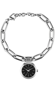 RELOGIO CHAIN FEMININO ANALOGICO LRM4841L34 PRATA - LINCE RELÓGIOS