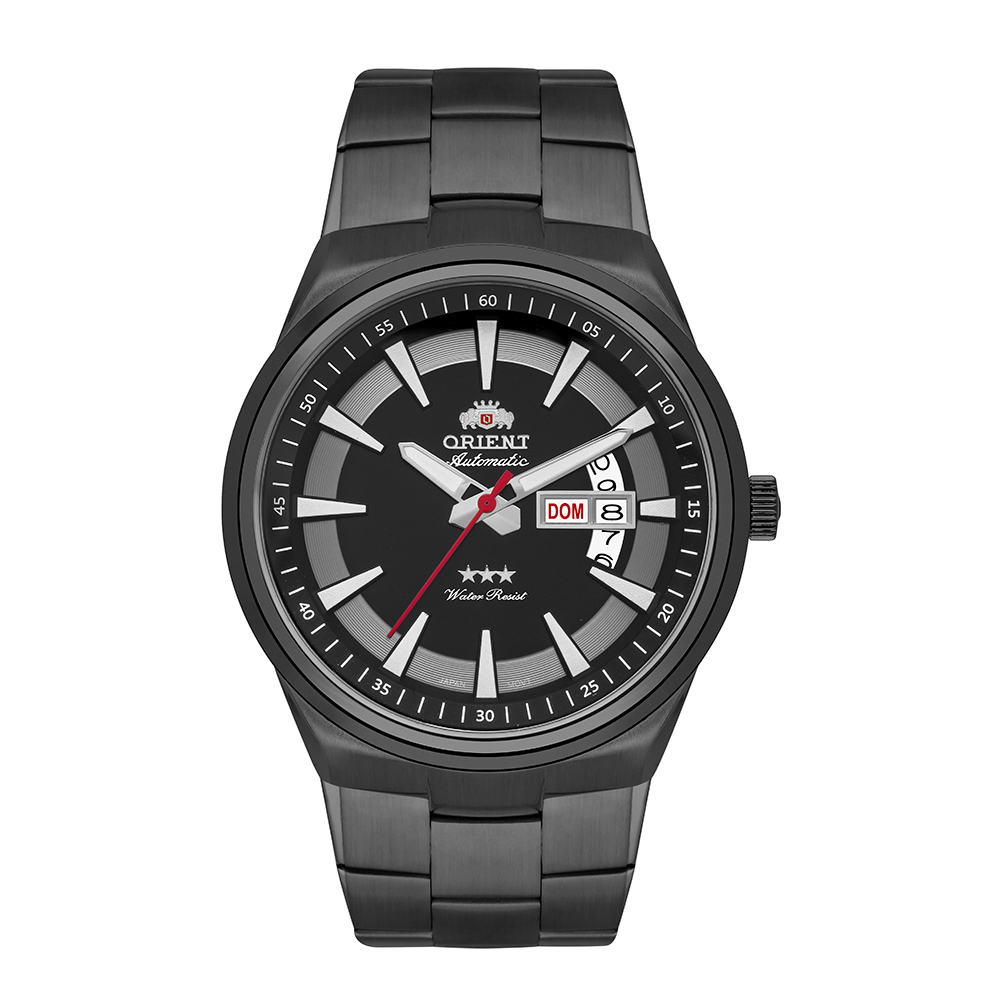 Relógio orient automático preto Clearance