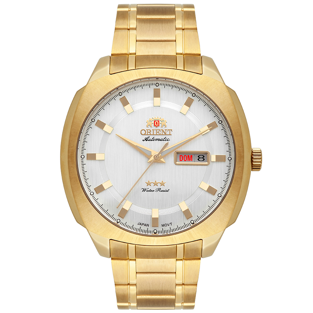 RELOGIO ORIENT AUTOMATICO MASCULINO CLASSICO F49GG022 DOURADO - ORIENT ...