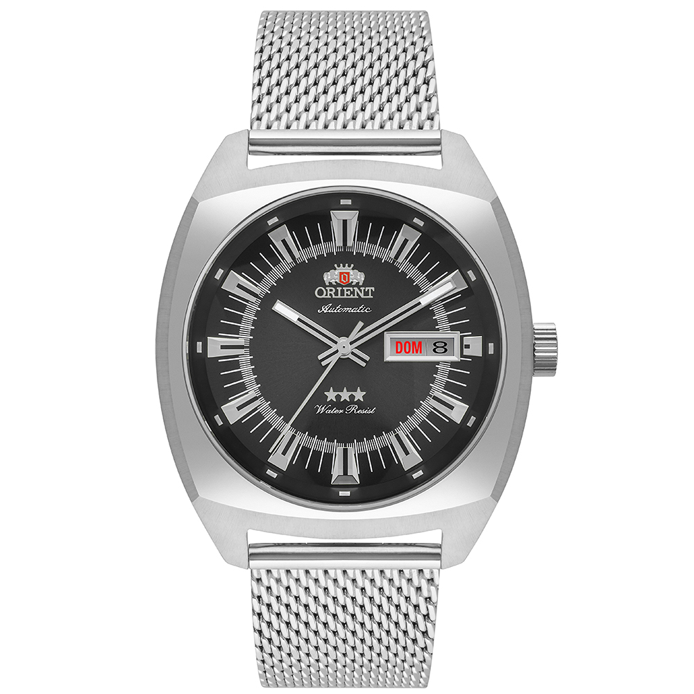 RELOGIO ORIENT AUTOMATICO MASCULINO CLASSICO F49SS011 PRATA - ORIENT ...