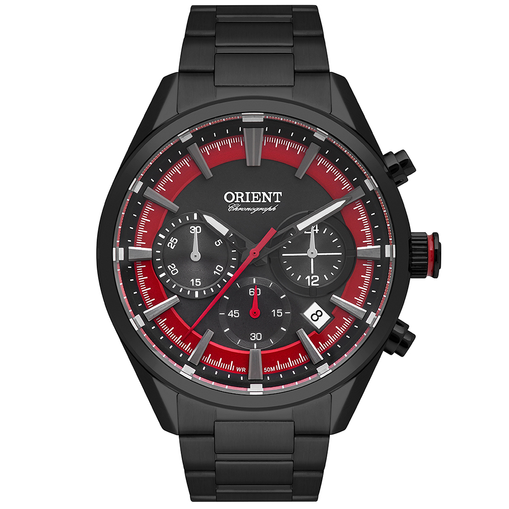 RELOGIO ORIENT ETERNAL MASCULINO CRONOGRAFO MPSSC028 PRETO - ORIENT ...