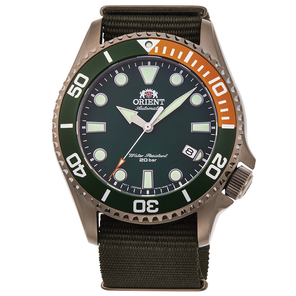 RELOGIO ORIENT AUTOMATICO MASCULINO CLASSICO RAAC0K04E10B MARROM 